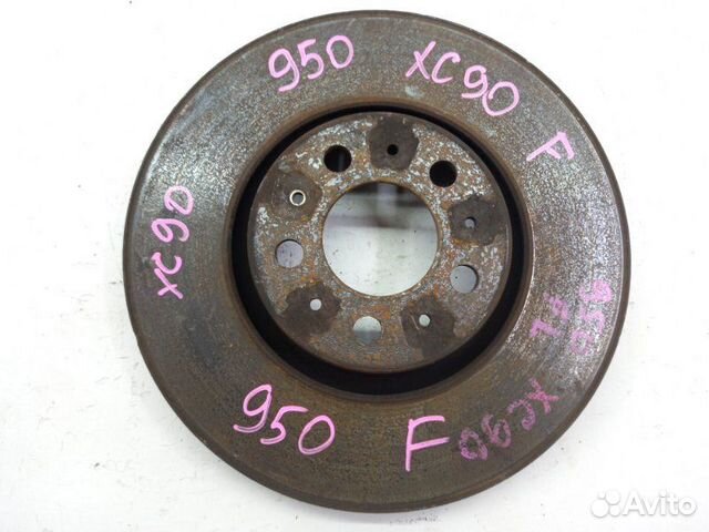 Тормозной диск передний Volvo Xc90 C59 B5254T2