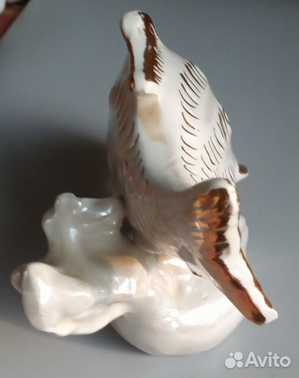 Статуэтка Карп. Фарфор. Дулево. СССР