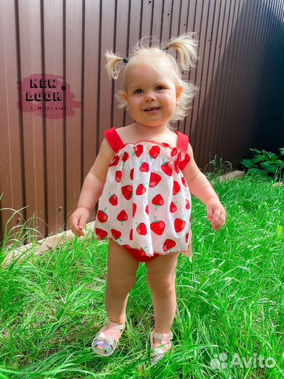 Новый детский костюм для девочки 86 92