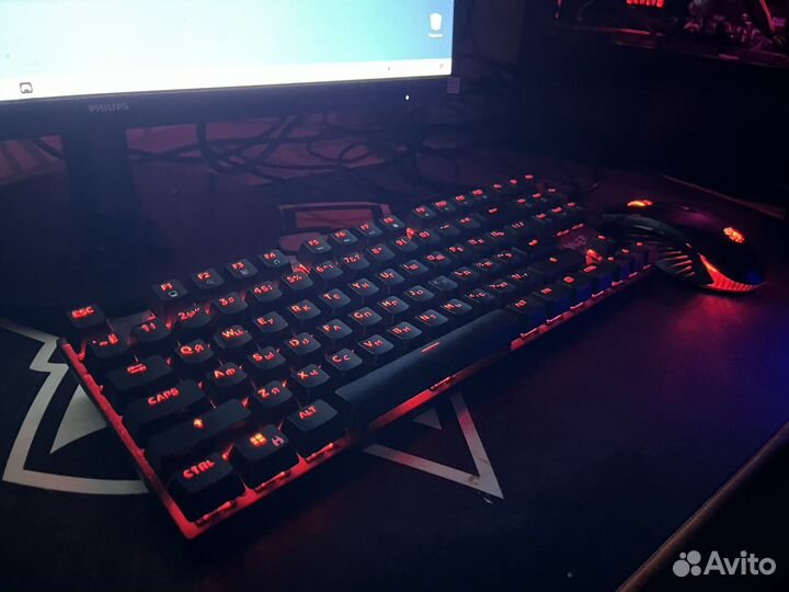 Игровая механическая клавиатура Dexp Anger