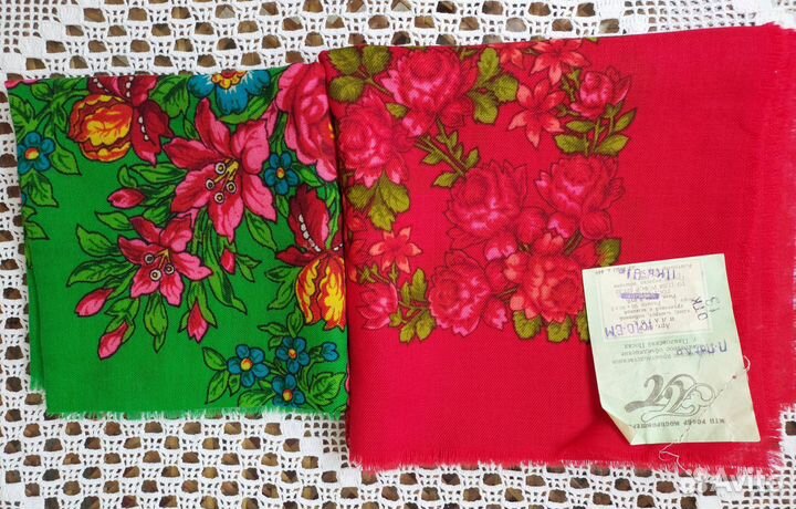 Платки шерсть СССР новые