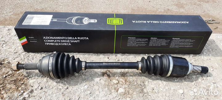 Привод передний в сборе левый на лада ларгус