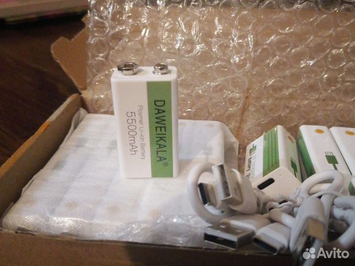 Аккумулятор крона 9v