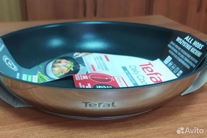 Новая tefal Тефаль сковорода нержавеющая сталь 26
