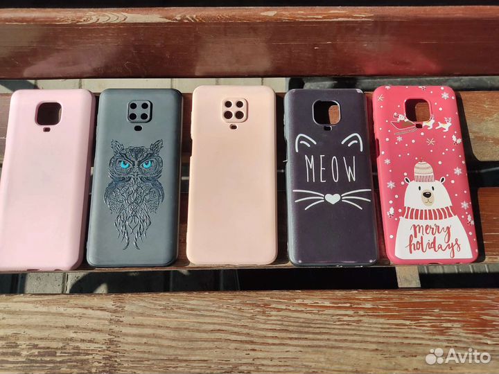 Чехолы-накладка на xiaomi redmi note 9s