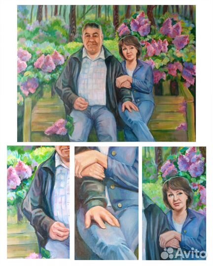 Картины на заказ портрет картина маслом