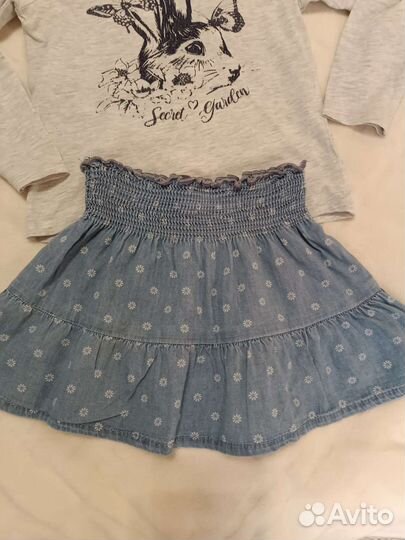 Вещи пакетом на девочку 98-104