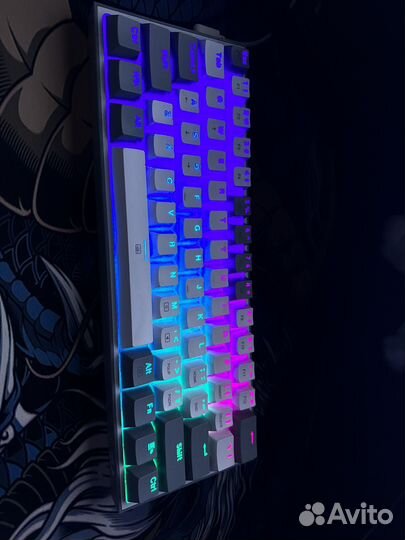 Игровая клавиатура redragon fizz k617