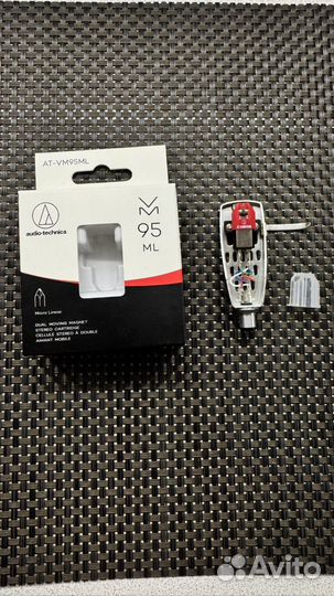 Головка звукоснимателя audio technica vm95ml