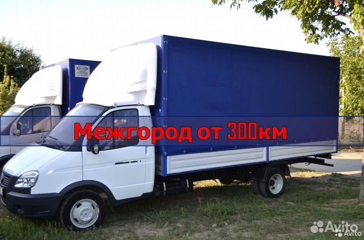 Грузоперевозки газель межгород от 300км