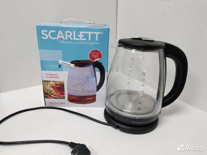 Чайник электрический Scarlett SC-EK27G80