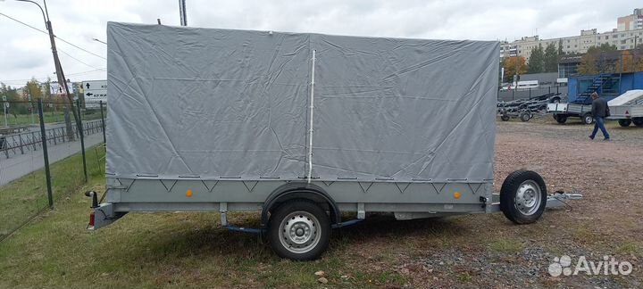 Прицеп Трейлер(4.1х1.9м) с тентом
