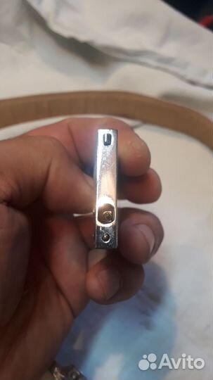 Ремень с зажигалкой в бляхе