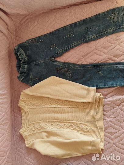 Вещи пакетом на девочку 4 года