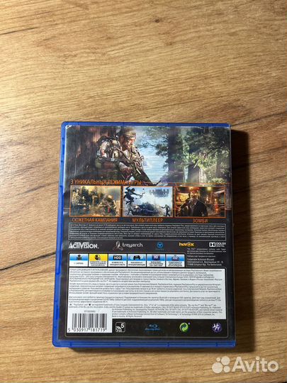 Игра для приставки на пс4 call of duty black ops 3