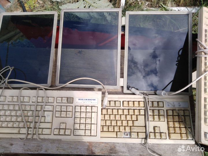 Старый vga монитор