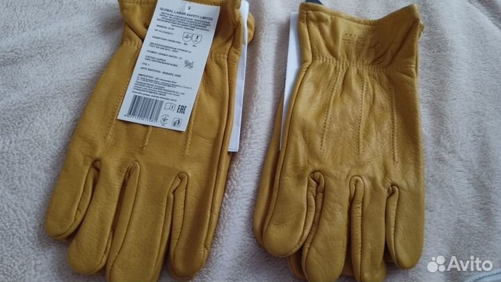 Перчатки восточные тигры рабочие 2 пары
