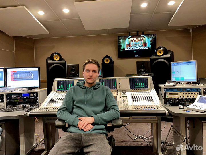 Студия звукозаписи, звукорежиссёр, сведение