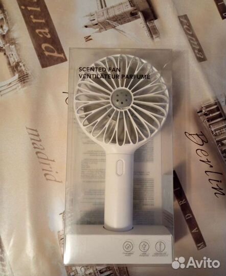 Вентилятор новый (работает от аккумулятора)