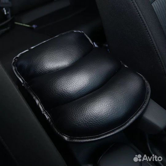 Кожаный чехол-подушка для подлокотников машины