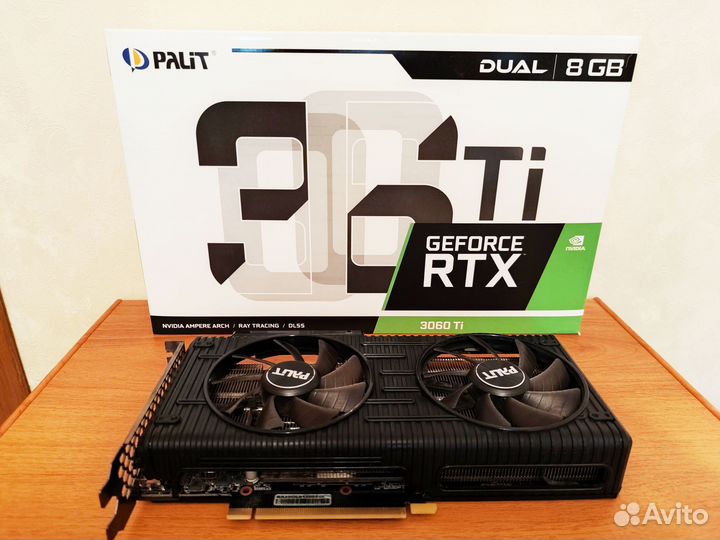 Видеокарта rtx 3060 TI Palit