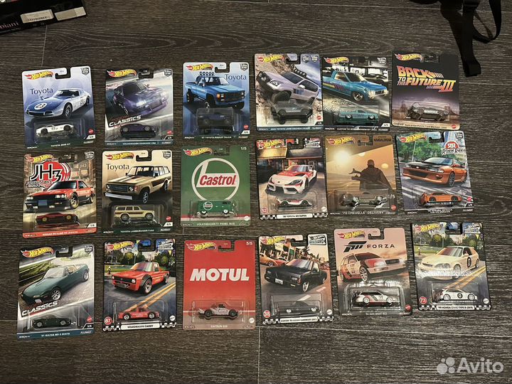 Hot wheels premium 1:64 15шт