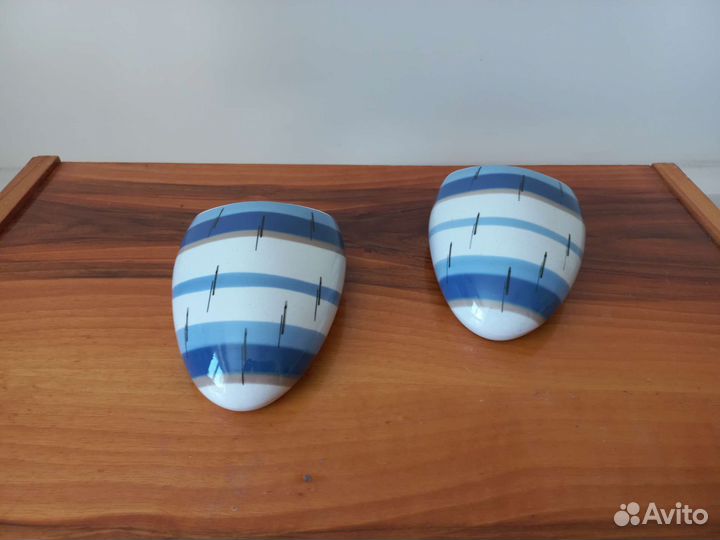 Кашпо настенное керамика СССР