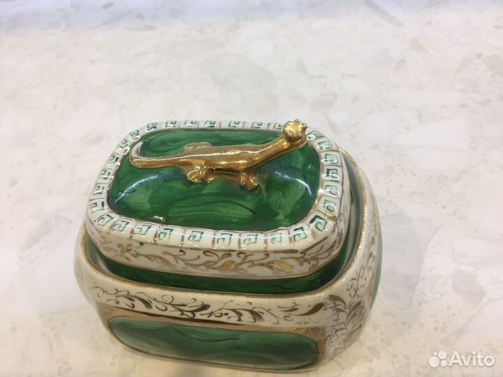 Фарфоровая шкатулка СССР