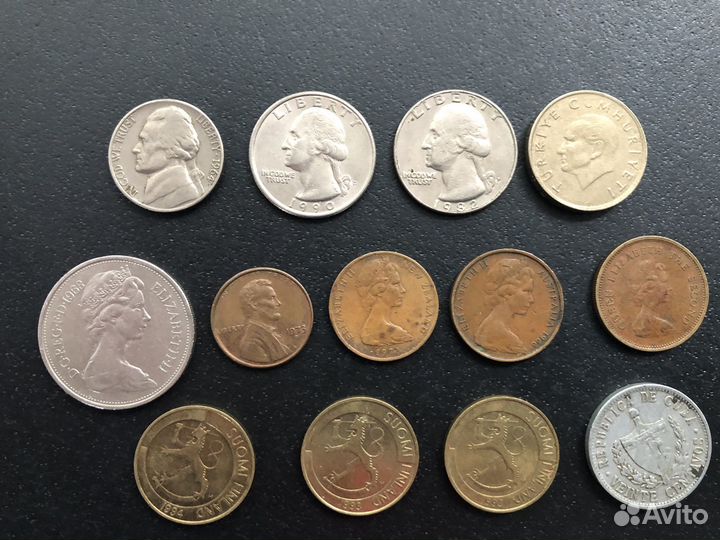 Колекция монет разных стран