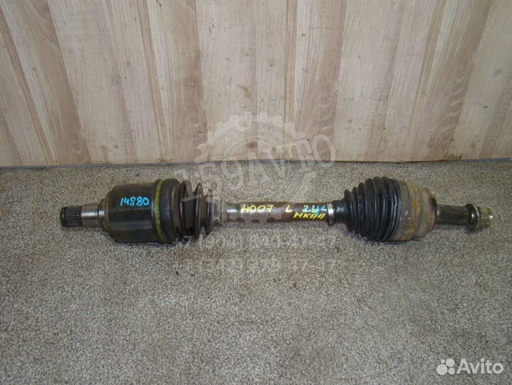 Полуось передняя левая Peugeot 4007