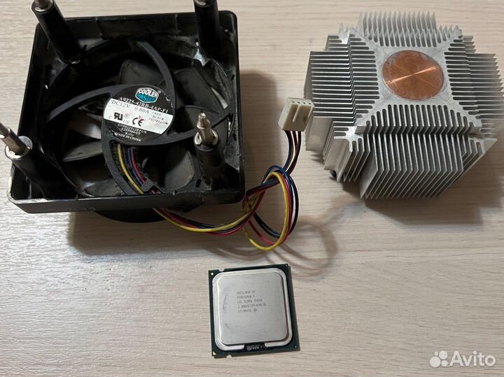 Процессор Intel pentium 4 3.00ghz с кулером