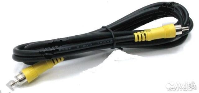 Кабель RCA(тюльпан) - RCA(тюльпан) 1.8м, чёрн. нов