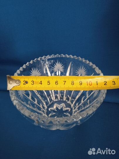 Хрустальная конфетница СССР