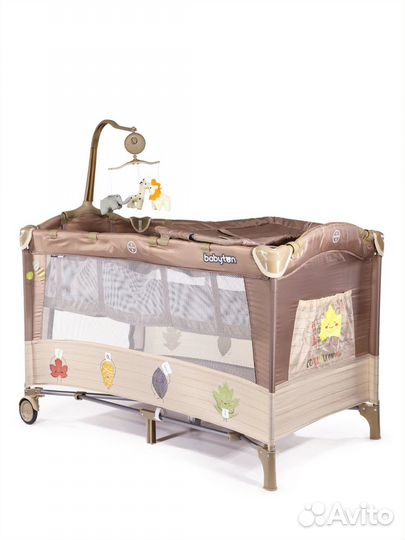 Манеж кровать babyton