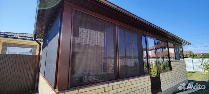 Складные москитные сетки Плиссе