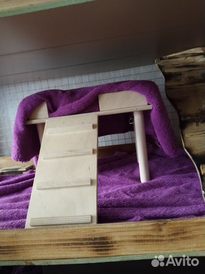 Клетка для грызунов большая деревянная