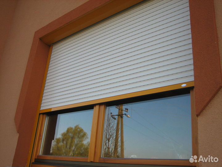 Рольставни уличные на окна защитные