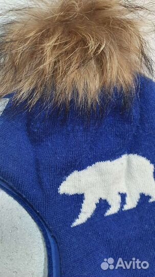 Шапка шлем для мальчика 48 50