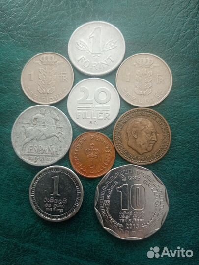 Лот иностранных монет