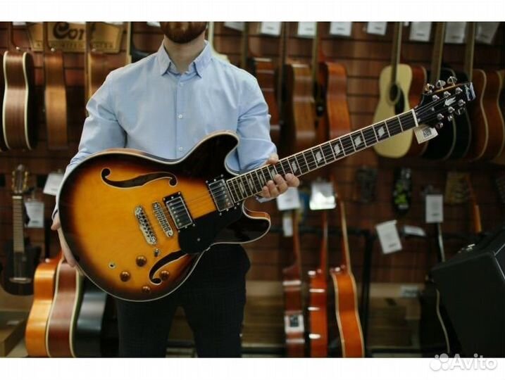 Aria TA-classic BS полуакустическая гитара