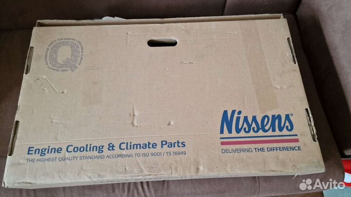 Радиатор кондиционера на renault logan 1