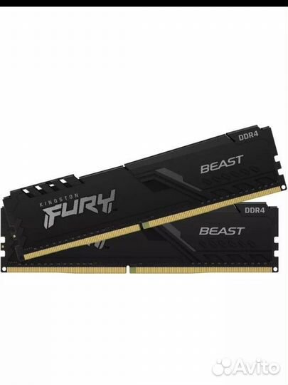Оперативная память ddr4 16gb rgb Kingston Fury