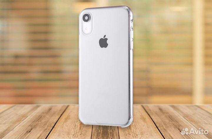 Ультратонкий чехол iPhone XR (силикон)