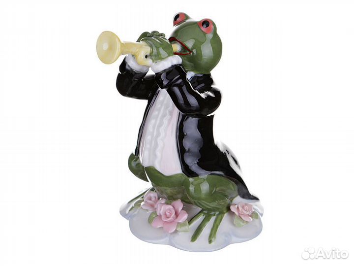 Статуэтка. Лягушка оркестр