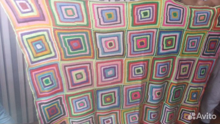 Плед ручной работы