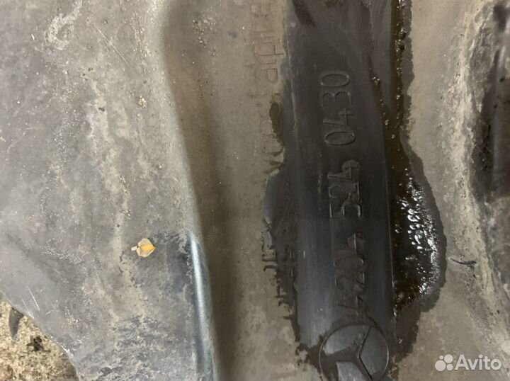 Мерседес W204 W207 защита двигателя