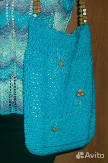 Сумка летняя вязаная