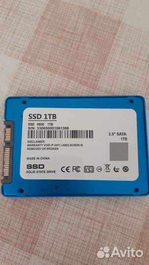Жесткий диск ssd 1 Tb