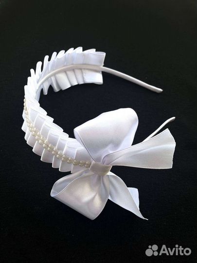 Ободок для волос ручной работы