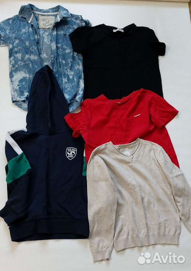 Вещи пакетом на мальчика 140 146